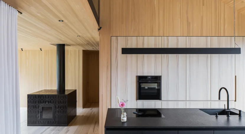 private-residence-kueche-wohnzimmer-kamin-leuchte-hypro-oiko-imagine