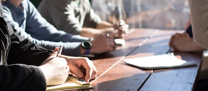 Schedule a meeting in advance