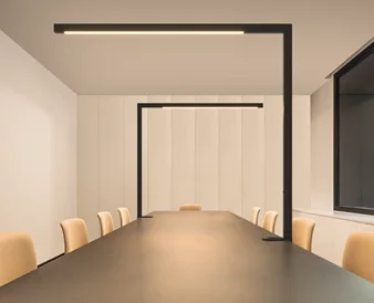 THE SLIDER LIGHT IN A FLOOR AND DESK LAMP